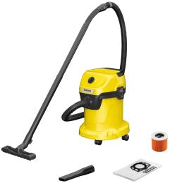 Промисловий пилосос Karcher WD 3 V-17/4/20 1000Вт (1.628-130.0)