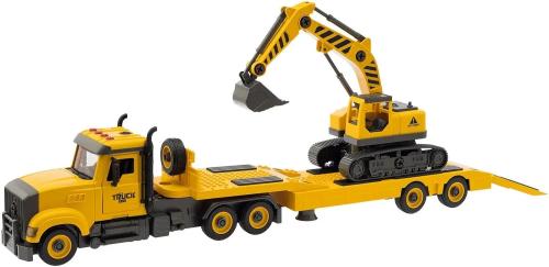 Конструктор OTAMANKO АВТОКОНСТРУКТОР Вантажівка тягач з екскаватором (YW9085C)