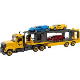 Конструктор OTAMANKO АВТОКОНСТРУКТОР Вантажівка тягач з легковими авто (YW9085D)