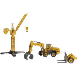 Конструктор OTAMANKO АВТОКОНСТРУКТОР Навантажувач вилковий/з грейфером для деревини 2 в 1 (YW9101C)