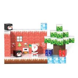 Конструктор My World Магнітні блоки 2.0 см Різдво 98 ел (CJ-4545573)