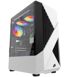 Корпус для ПК 1STPLAYER (F3-A-WH-4F1-PS-600FK-EU) 600W White