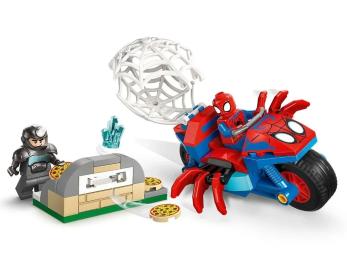 Конструктор LEGO Spidey Павук на мотоциклі проти Носорога (11206)