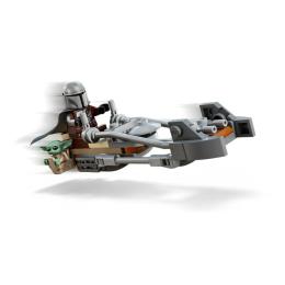 Конструктор LEGO Star Wars Швидкісний мотоцикл Мандалорця й Ґроґу (75436)