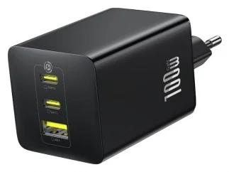 Адаптер живлення для телефона Baseus EnerFill FE11 Fast Charger 2C + U 100W Black (P10182102123-00)