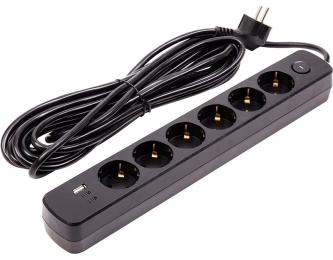 Мережевий фільтр PowerPlant YS-N6086/7c (EX610686)