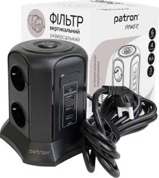 Мережевий фільтр Patron SP-1663-USBT (EXT-PN-SP-1663-USBT)