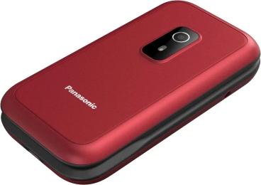 Кнопковий телефон Panasonic KX-TF600 Red (KX-TF600EXR)
