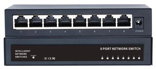 Світч Merlion MG1008 Metal Case Black