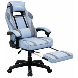 Ігрове крісло ThroneX linen 007 Blue Gray