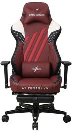 Ігрове крісло 1STPLAYER Duke Black White Red
