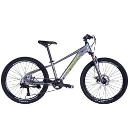 Велосипед Formula AL 24 ZEPHYR 3.0 DD CS рама-12 2026 Gray Green (OPS-FR-24-447)