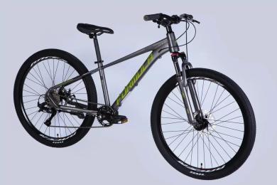 Велосипед Formula AL 26 ZEPHYR 3.0 DD CS рама-14 2026 Gray Green (OPS-FR-26-814)