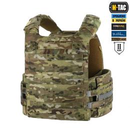 Плитоноска M-Tac Cuirass Tiger Elite 2 Клас Захисту розмір плити XL з системою MOLLE MultiCam (10521008-M/L)