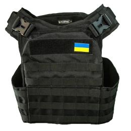 Плитоноска тактична кордура Kirasa KI103 Black