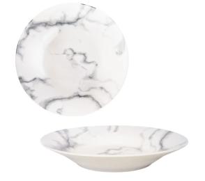 Тарілка S&amp;T 9 суп Білий мармур (050-44-06)