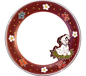 Тарілка S&amp;T Далматинець 19, 5см (531071)