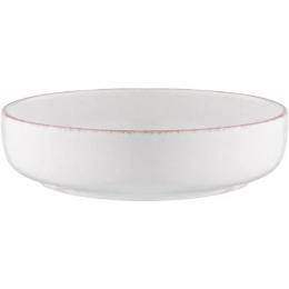 Тарілка Ardesto Lazio, 730мл, 18.5см White (AR1518W)