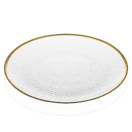 Тарілка Ardesto Dew 21см Transparent (AR5038)