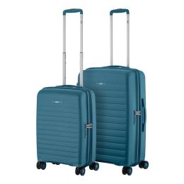 Набір валіз 2E Aero M+S Blue (2E-SPP-AERO-SET2-TB)