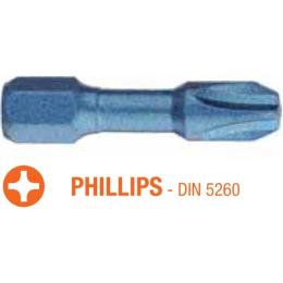 Набір біт USH Blue Shock Philips PH2 x 30 мм Torsion (UUSE0062442) 5 шт