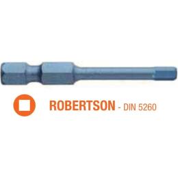 Набір біт USH Blue Shock : Robertson R3 x 50 мм torsion (UUSE0063419) 5 шт