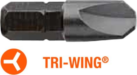 Набір біт USH Industry TRI-WING TW4 x 25 мм (UUSE0012774) 5 шт