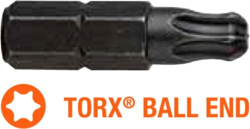 Набір біт USH Industry BallEND TORX T10K x 25 мм (UUSE0012993) 5 шт