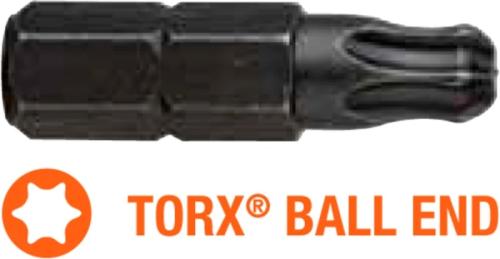 Набір біт USH Industry BallEND TORX T30K x 25 мм (UUSG0012998) 10 шт