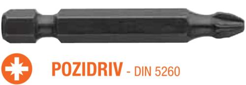 Набір біт USH Industry POZIDRIV PZ2 x 50 мм Torsion (UUSG0013631) 10 шт