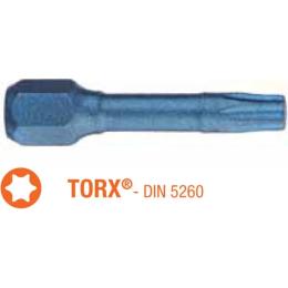 Набір біт USH Blue Shock TORX T30 x 30 мм (UUSE0062498) 5 шт