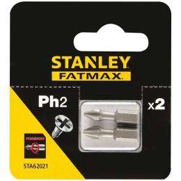Набір біт Stanley PH2 x 25 мм (STA62021-XJ) 2 шт