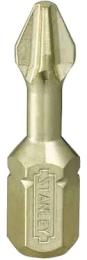 Набір біт Stanley Pozidriv PZ2 x 25 мм GOLD (1-13-635) 6 шт