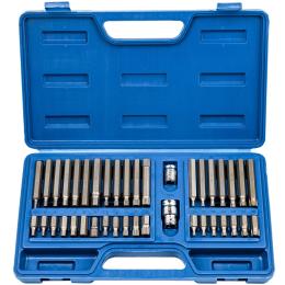 Набір біт Vorel HEX TORX SPLINE (66410) 40 шт