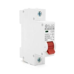 Автоматичний вимикач ZUOYI Z7-63Z 1P C25 DC250-1000V 25A