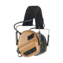 Захисні навушники EArmor M31 Plus Coyote Brown (M31-CB Plus)
