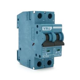 Автоматичний вимикач YRO YRL7-63DC 2P 40A DC550V 6kA