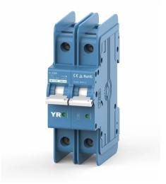 Автоматичний вимикач YRO YRL7-63DC 2P 63A DC600V 6kA