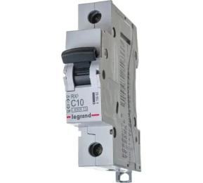 Автоматичний вимикач Legrand RX3 1P C10A 4.5kA (419662)