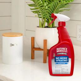 Засіб 8in1 Nature_s Miracle JFC No More Spraying для котів від повторних міток спрей 709 мл (680513/680287)