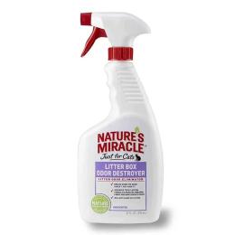 Засіб 8in1 Nature_s Miracle Litter Box Odor Destroyer для усунення запахів котячого туалету 709 мл (680205/5552 USA)