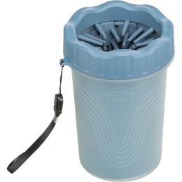 Засіб-щітка Trixie для собак для чищення лап силікон/PP синій M/L (25705)