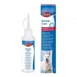 Зубний гель Trixie Dental Care для собак та котів зі смаком мяса 100 г (25446)
