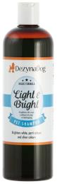 Шампунь Dezynadog Light Bright для посилення кольору білих срібних та кольорових порід собак додає блиск та посилює колір 500мл (125009)