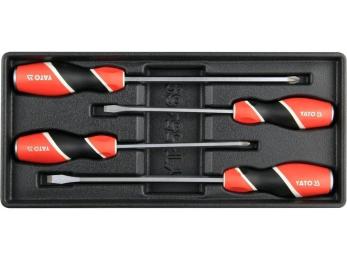 Набір викруток YATO YT-55469 Black Red 4 шт