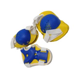 Комплект дитячий захисний Bambi MS 0032-2 Yellow наколінники, налокітники, запястя