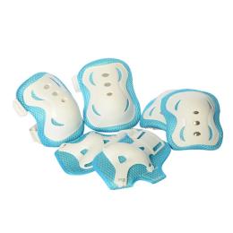 Дитячий набір захисту Bambi MS 0338 White для колін, ліктів, запястків