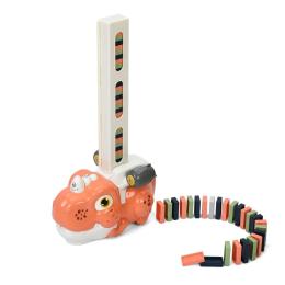 Іграшкова машинка Bambi Динозавр-доміно 8090-B Rose Red