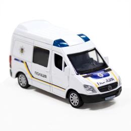 Іграшкова машинка TechnoDrive MERCEDES-BENZ SPRINTER ПОЛІЦІЯ (250294)