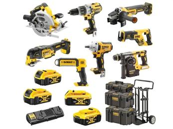 Набір з восьми інструментів акумуляторних DeWALT DCK856P4